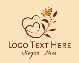 Flower Heart Decor Logo | BrandCrowd Logo Maker