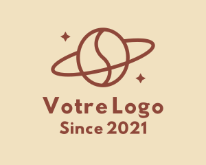 Latte - Sparkling Orbit Coffee logo design