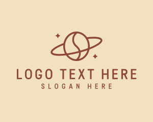Galactic - Sparkling Orbit Coffee logo design