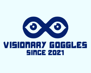 Goggles - Eye Mask Goggles logo design