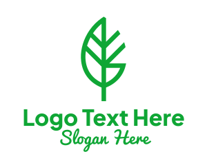 Tea Shop - Organic Nature Herb logo design