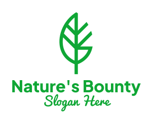 Organic Nature Herb logo design