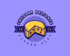 Cheddar - Cheese Food Restaurant logo design