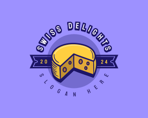 Swiss - Cheese Food Restaurant logo design