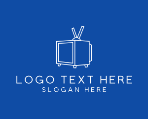 Watch - Classic Vintage Television logo design