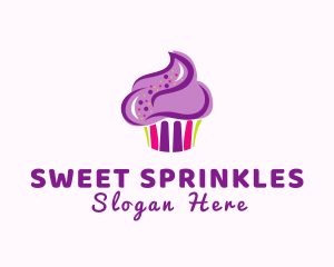 Sprinkles - Colorful Cake Muffin logo design