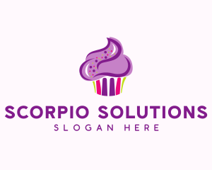 Pastry Cake Muffin logo design