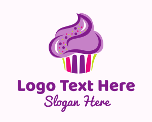 Confectionery - Colorful Cake Muffin logo design