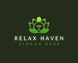 Spa Lotus Relaxation logo design