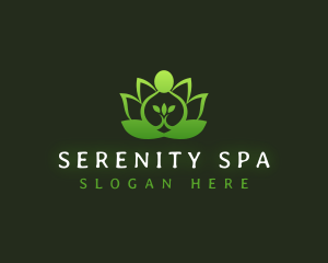 Relax - Spa Lotus Relaxation logo design