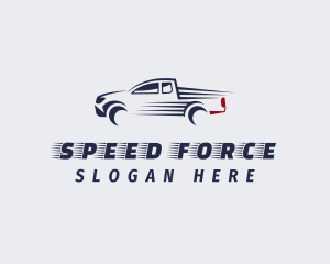 Pickup Truck Car logo design