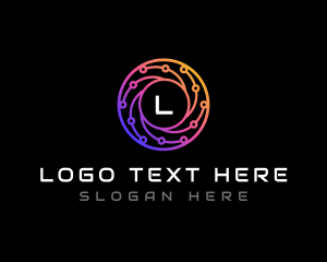 Data - Cyber Tech Digital logo design