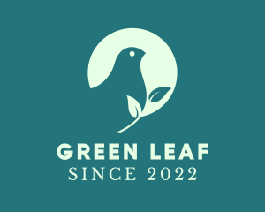 Charity Leaf Bird  logo design