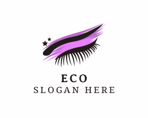 Beauty Eyelashes Makeup  Logo