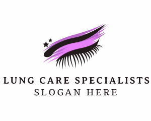 Beauty Eyelashes Makeup  logo design