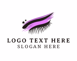 Beauty Eyelashes Makeup  Logo