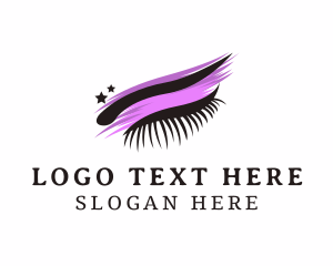 Beauty Eyelashes Makeup  Logo