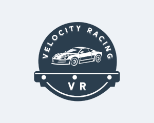 Car Racing Automobile logo design