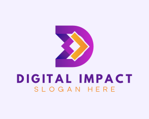 Digital Consulting Marketing  logo design