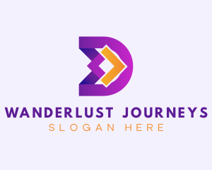 Letter D - Diamond Digital Marketing logo design