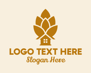 Hop Plant - Acorn Beer House logo design