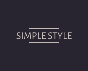 Minimal - Minimal Simple Business logo design