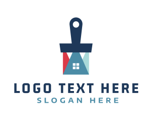 Repair - Home Paintbrush Repair logo design