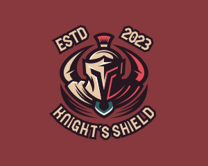 Knight - Medieval Knight Game logo design