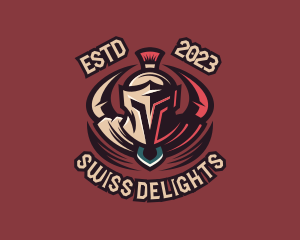 Medieval Knight Game logo design