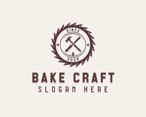 Industrial Woodworking Contractor logo design