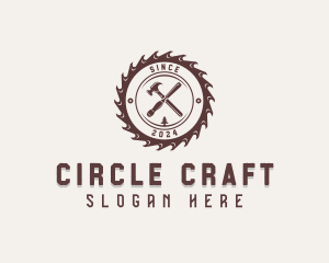 Industrial Woodworking Contractor logo design