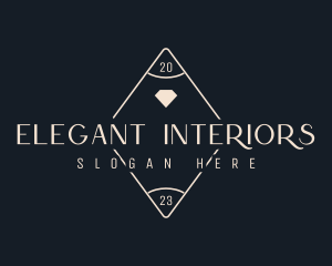 Elegant Diamond Jewelry  logo design