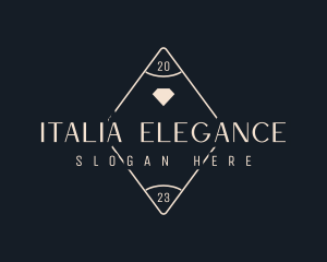 Elegant Diamond Jewelry  logo design