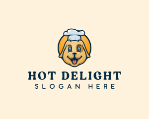 Chef Dog Toque logo design