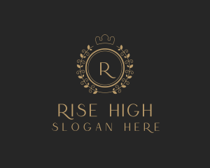 High End Royalty Shield logo design