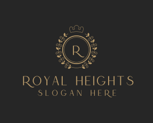 High End Royalty Shield logo design