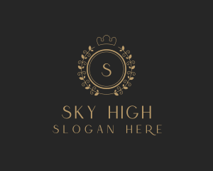 High End Royalty Shield logo design