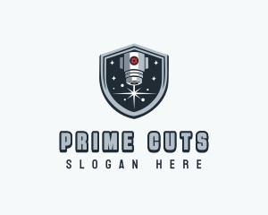 Industrial Laser Engraving logo design