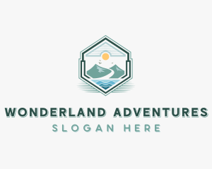 Summit Mountain Hike logo design