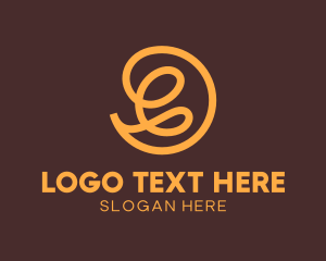 Swirl - Fancy Yellow Swirls logo design