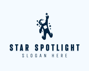 Astronaut Spaceman Suit  logo design