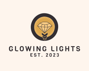 Electric Diamond Light logo design