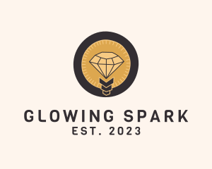 Electric Diamond Light logo design