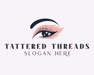 Cosmetics Eyelash Salon logo design