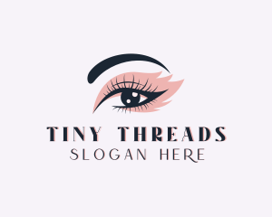 Cosmetics Eyelash Salon logo design