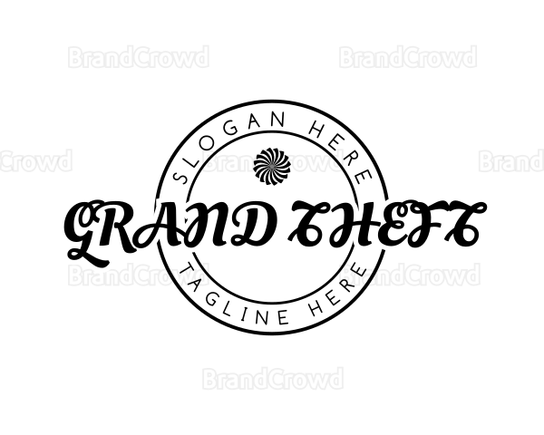 Hipster Fashion Business Logo