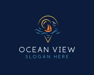 Boat Ocean Travel logo design