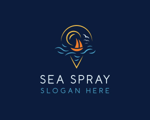 Boat Ocean Travel logo design