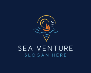 Boating - Boat Ocean Travel logo design