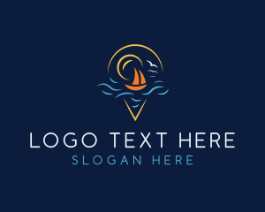 Regatta - Boat Ocean Travel logo design